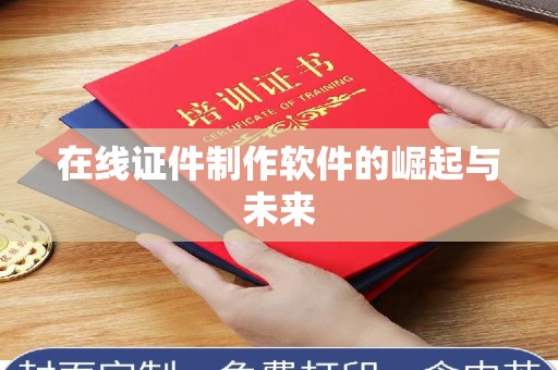 厦门在线证件制作软件的崛起与未来
