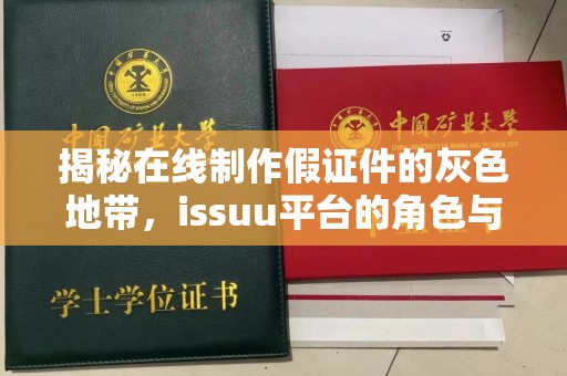 厦门揭秘在线制作假证件的灰色地带，issuu平台的角色与风险