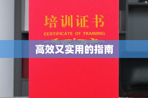 厦门高效又实用的指南
