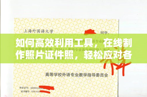 厦门如何高效利用工具，在线制作照片证件照，轻松应对各种场景需求